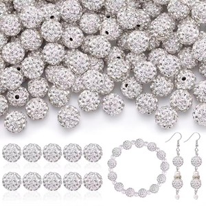 Cuentas de Cristal de Imitación de 4-16 mm, Coloridas, con Diseño de <span class=keywords><strong>Shambala</strong></span>, para Pulseras, Decoración de Uñas, Zapatos y Bolsos - Product Image 1