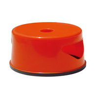 Tabouret rond pour enfants avec base antidérapante, sûr et stable, hauteur 20-30 cm pour les tout-petits et les jeunes enfants