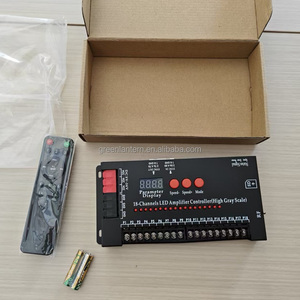 T18 khuếch đại Led điều khiển lập trình DIY Màu duy nhất <span class=keywords><strong>RGB</strong></span> chạy ánh sáng dấu hiệu điều khiển RF không dây điều khiển từ xa DC5-24V - Product Image 5