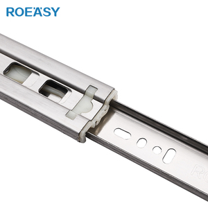 Guide Telescopiche ROEASY per Mobili, Guide a Sfera a 3 Sezioni con Apertura a Pressione e Chiusura Morbida per Cassetti da Cucina - Product Image 3