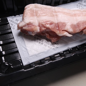 Tampons absorbants jetables de haute qualité en pulpe de PE et SAP, non tissés, pour la viande, les fruits de mer, la volaille et l'absorption de l'eau de glace alimentaire - Product Image 3