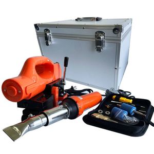 Machine à souder par fusion thermique pour géomembrane en HDPE, <span class=keywords><strong>soudeuse</strong></span> à chaud pour film plastique, pistolet à chaud pour souder les géomembranes - Product Image 2