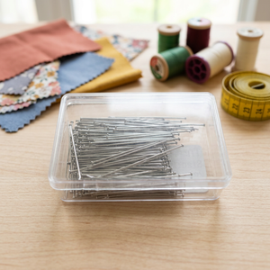 AA0246 Straight Pins | Sewing Pins | DIY Fabric Quilting Craft Project - Product Image 1