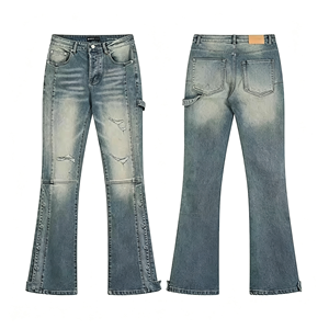 <span class=keywords><strong>Jeans</strong></span> Skinny PUR da Uomo Abbigliamento Pantaloni Y2k Effetto Vissuto di Alta Qualità Nuovo Designer <span class=keywords><strong>Jeans</strong></span> 1.1 - Product Image 6