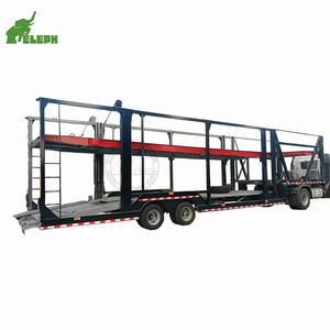 <span class=keywords><strong>Remorque</strong></span> de transport de voitures à double pont, 2 <span class=keywords><strong>essieux</strong></span>, <span class=keywords><strong>3</strong></span> <span class=keywords><strong>essieux</strong></span>, acier, 5/8, pour la vente - Product Image 2