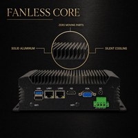Computadora Industrial Integrada Sin Ventilador YCT, Intel N100, 4 Puertos USB 3.0, 2 Puertos COM, 2 Puertos LAN, WiFi, DDR4 32GB para Flotas