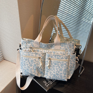 Sac à main décontracté transfrontalier 2026 Automne Hiver Nouvelle Tendance Imprimé Shopping Léger Cabas en Tissu Épaule Bandoulière - Product Image 6