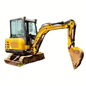 Mini-excavatrice sur chenilles d'occasion de marque chinoise, meilleur prix, R330, 3 tonnes, 2 tonnes, avec cabine, pour petites travaux de construction, creusement et démolition - Product Image 1