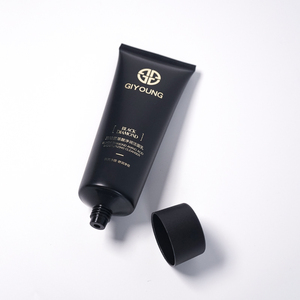 Tube rond en plastique <span class=keywords><strong>noir</strong></span> personnalisable <span class=keywords><strong>de</strong></span> 20 ml, 30 ml, 80 ml, 100 ml, crème BB, crème <span class=keywords><strong>CC</strong></span>, lotion, écran solaire SPF, emballage cosmétique <span class=keywords><strong>de</strong></span> haute qualité - Product Image 6