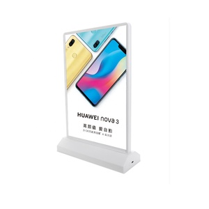 A4/A5 LED Menu Light Box-Tempered Glass Dual-Sided Charging Frame Decorative Waterproof Indoor/Outdoor Advertising <strong>Poster</strong> - Product Image 6