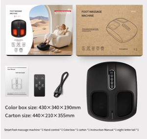 Pemijat kaki Phenitech- Shiatsu, mesin pemijat kaki kompresi penggulung dengan panas, getaran, untuk Plantar Fasciitis, neuropatik - Product Image 3