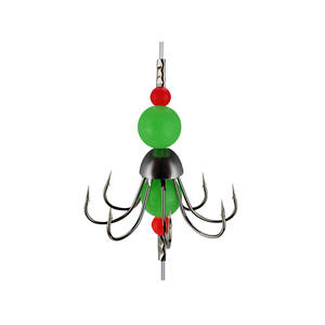 Hameçon de pêche pieuvre avec plomb <span class=keywords><strong>pour</strong></span> <span class=keywords><strong>la</strong></span> pêche de nuit, vente directe en usine - Product Image 2