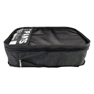 Ensemble de 3 sacs de rangement de voyage portables extensibles en tissu cationique, organiseurs de vêtements pour bagages, pochettes et cubes de rangement - Product Image 5