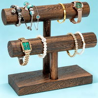 Présentoir à bracelets, Organisateur de bracelets, Support à bracelets en bois, Étagère de rangement pour bracelets, Tour de présentation de montres en bois pour les entreprises