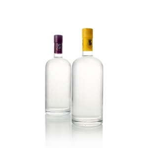 Bouteille en verre de 750 ml pour spiritueux français, whisky, brandy, à vendre, bouteilles en verre à boire avec couvercles - Product Image 3