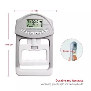 Kẹp sức mạnh Tester 198Lbs/90kg tay kỹ thuật số lực kế Grip sức mạnh Meter Màn hình LCD tay Grip lực kế Gage - Product Image 5