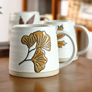 High Quality Custom Cartoon Porcelain Hand-Painted Underglaze Color Business Gifts Office High-Value Reusable Coffee Mug - Product Image 6