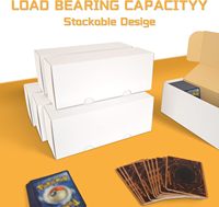 Boîte de rangement pour cartes à collectionner, boîte de rangement pour cartes sportives, boîte en carton pour cartes TCG/Magic/Mtg, cartes de basket-ball, cartes à collectionner