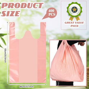 ถุงหิ้วแบบเสื้อยืด HDPE สำหรับใส่อาหาร ขนมขบเคี้ยว อาหารกระป๋อง พิมพ์ลายกราเวียร์ ปรับแต่งได้ คุณภาพมาตรฐานอาหาร ผลิตจากโรงงานโดยตรง - Product Image 3