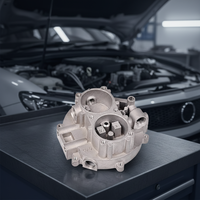 Pièces de couvercle d'extrémité de compresseur de climatisation automobile en aluminium moulé sous pression, personnalisation de moule ouvert, tolérance de précision, OEM/ODM