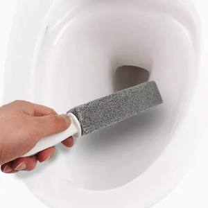 Cepillo de Piedra Pómez con Mango Largo y Fuerte Desincrustante para Limpieza sin Ángulos Muertos, Eliminación de Manchas de Orina y Suciedad Amarilla - Product Image 2