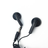 Écouteurs intra-auriculaires filaires à bas prix, bon marché, avec câble 3,5 mm, écouteurs jetables pour casque d'aviation