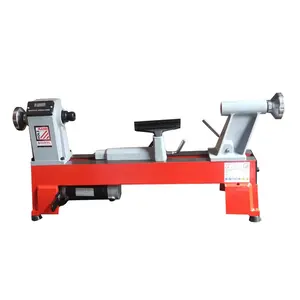 Máquina de torneado de madera MC1018VD, mini torno eléctrico de pulido, conveniente, Rojo