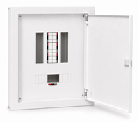 Boîtier de distribution métallique mural/sur surface B&J BJS06 avec barre omnibus solide, étanche IP41, coffret électrique pour disjoncteur (CE)