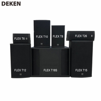 Altavoz de Línea Activa DEKEN FLEX-T12 de 12 Pulgadas, Altavoz Profesional para Actividades en Interiores, Actuaciones en Escenarios y Espacios Pequeños