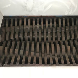 Máquina trituradora de plástico para reciclaje de neumáticos de <span class=keywords><strong>coche</strong></span>, cable de cobre, hierro, dos ejes, tejido de acero, cartón industrial, residuos - Product Image 6