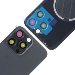 Boîtiers de téléphone portable Remplacement arrière Couvercle en verre arrière Batterie Boîtier de châssis arrière pour <span class=keywords><strong>iPhone</strong></span> 15 <span class=keywords><strong>Pro</strong></span> <span class=keywords><strong>Max</strong></span> - Product Image 6