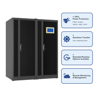 Système d'alimentation UPS modulaire en ligne 100kVA - 1200kVA triphasé pour centre de données