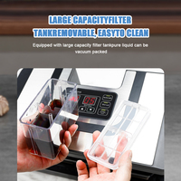 Machine de mise sous vide automatique électrique pour la maison, grande capacité, acier inoxydable ABS pour l'emballage des fruits, légumes, riz, briques