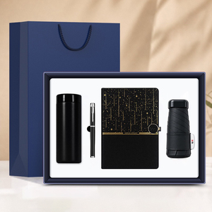 IStapromo Regalos Empresariales: Caja de Bienvenida con Cuaderno Estrellado, Bolígrafo, Vaso Térmico y Paraguas para Regalo Corporativo o Souvenir para Clientes - Product Image 4