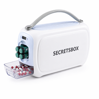 Коробка-холодильник SECRETS BOX Classic для инсулина, водонепроницаемая, портативная, для ежедневного использования, 2-в-1: держатель-холодильник и отсек для хранения инсулиновых ручек