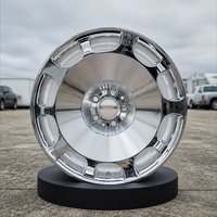 Jantes en alliage d'aluminium forgé 18-22 pouces, style rétro, finition polie, 5 trous, haute performance, pour véhicules de luxe
