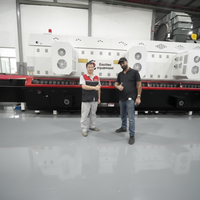 Tungku Tempering Kaca Easttec dengan Motor PLC & Gear - Hemat Energi, Ketebalan Dapat Disesuaikan 4-19mm