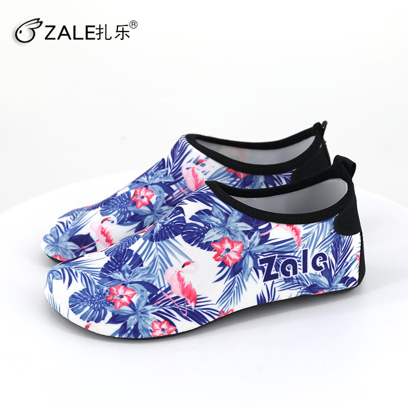 White background blue flamingo