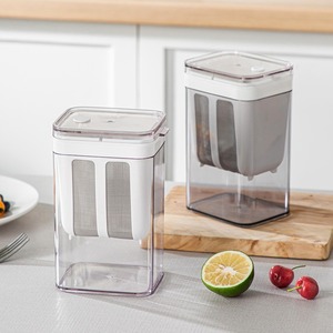 304 thép không gỉ tốt lỗ lọc lọc hộ gia đình Trái Cây Rau drainer separator cho sữa chua <span class=keywords><strong>Maker</strong></span> trà cửa hàng Milkshake - Product Image 1