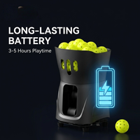 Machine d'entraînement de pickleball automatique portable professionnelle PP-Mini Pro 8 kg avec contrôle par application pour la pratique des topspin et des backspin