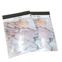Sacs d'expédition imperméables en polyéthylène personnalisés pour coursiers express, roses, de haute qualité, recyclables, avec impression parfaite