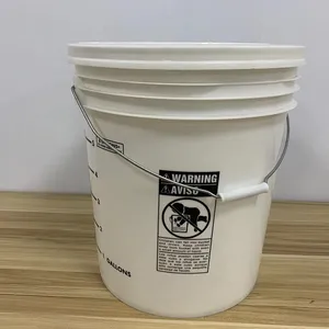 Hotel Small Utility Water Pail China Plastic Buckets for Cleaning