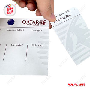 Carte d'embarquement des compagnies aériennes internationales Papier vierge Billets bon marché Vols Échantillon gratuit - Product Image 1