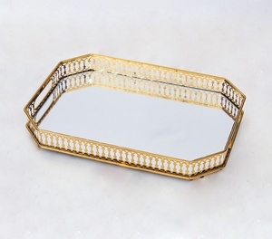 <span class=keywords><strong>Plateau</strong></span> en <span class=keywords><strong>verre</strong></span> et métal <span class=keywords><strong>de</strong></span> style européen, design Japandi, luxe léger, <span class=keywords><strong>pour</strong></span> <span class=keywords><strong>table</strong></span> basse, salon, <span class=keywords><strong>plateau</strong></span> à eau, <span class=keywords><strong>plateau</strong></span> à thé, ornements sur pied - Product Image 5
