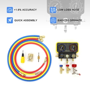 S302 डबल डिजिटल कई गेज सेट R13410 r134a कार एयर कंडीशनर के लिए - Product Image 4