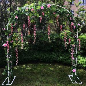 DD2609 <span class=keywords><strong>tonnelle</strong></span> de pergola en fer à assembler facilement pour diverses plantes grimpantes arc de jardin de mariage décoration de fête nuptiale large <span class=keywords><strong>tonnelle</strong></span> - Product Image 3