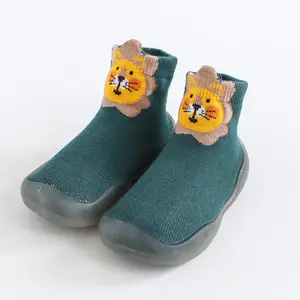 001 Custom designed socks 0-4 year old baby autumn shoes indoor toddler shoes soft sole non-slip socks