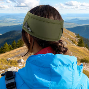 Banda para el Cabello Deportiva para Mujer, Banda Elástica para el Cabello, para Motocicleta, Gimnasio, con Diseño Reflectante - Product Image 4