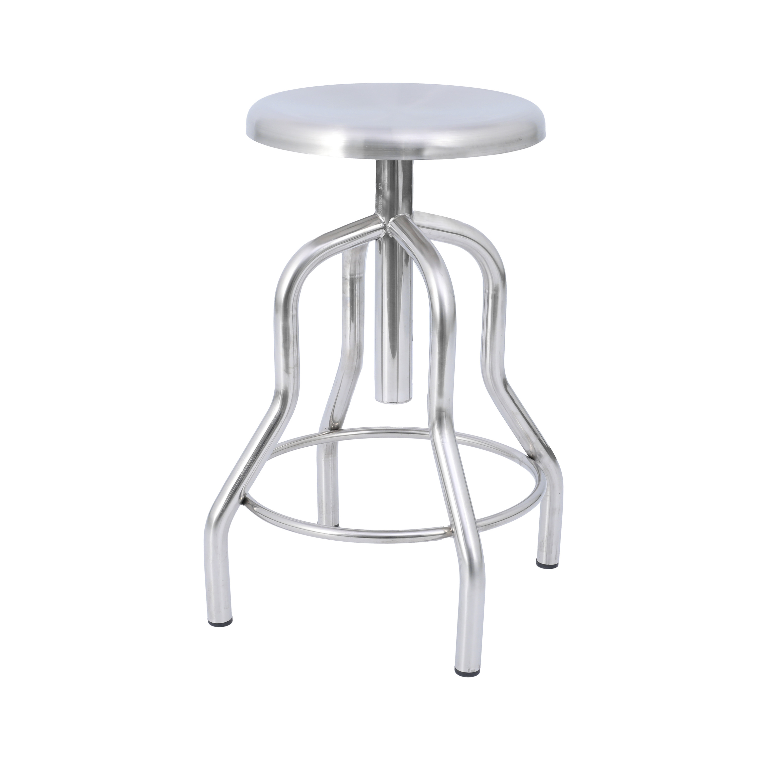 Hospital height adjustable Stainless Steel chair doctor swivel surgery chair