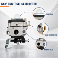 Carburateur universel GX35 de remplacement pour débroussailleuse, coupe-herbe, pièces de moteur de petite taille